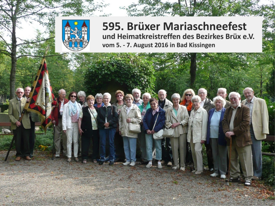 Kranzniederlegung und Totenehrung auf dem Friedhof in Bad Kissingen am 6. August 2016