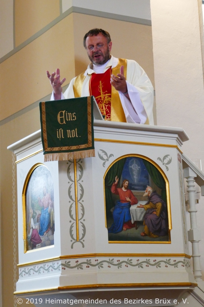 Predigt von Pfarrer Harzer beim Festgottesdienst in Deutscheinsiedel