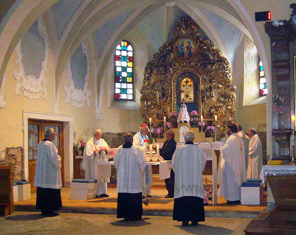 Bischof Koukl in Quinau 12.07.2009